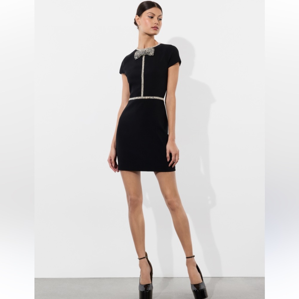 Nwt alice + olivia Sophie A-Line Dress Sz 10 #J2 - Picture 1 of 6